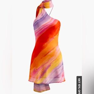 Size medium colorful dress from commense, brand new with tag